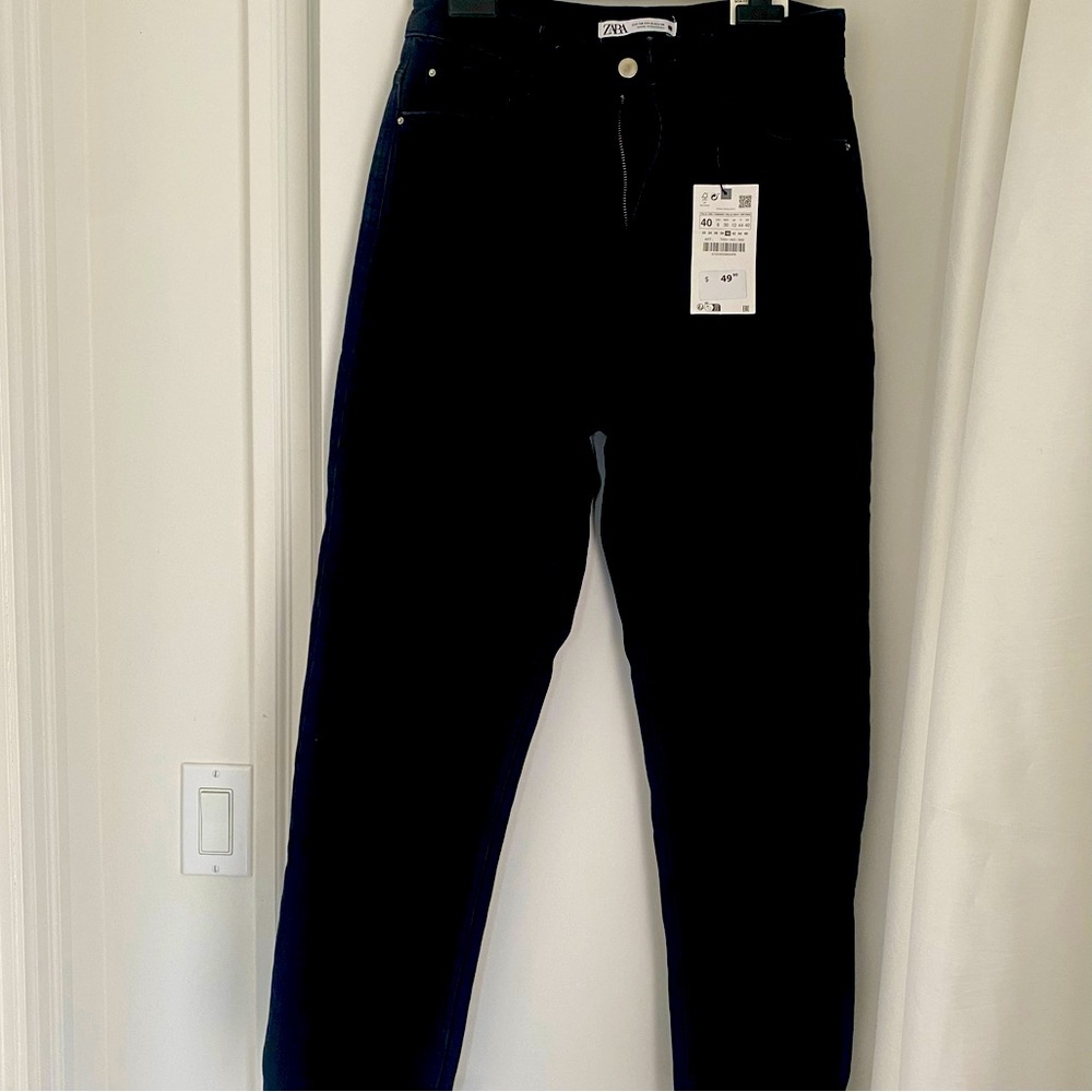 Zara Charcoal Denim Pants